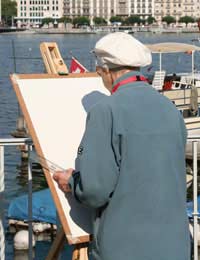 Chhosing A Subject To Paint Painting
